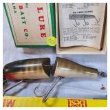 Vintage Creek Chub Jointed Pikie Super Nice With Box and Manual Vintage Creek Chub Jointed Pikie Super Nice With Box and Manual