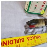 Vintage Creek Chub Jointed Pikie Super Nice With Box and Manual Vintage Creek Chub Jointed Pikie Super Nice With Box and Manual