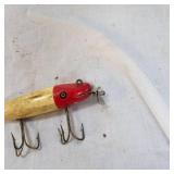 Vintage Creekk Chub Pikie and Vintage Wright and McGill Buga Boo Red Head Vintage Creekk Chub Pikie and Vintage Wright and McGill Buga Boo Red Head