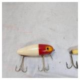Vintage Creekk Chub Pikie and Vintage Wright and McGill Buga Boo Red Head Vintage Creekk Chub Pikie and Vintage Wright and McGill Buga Boo Red Head