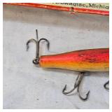 Vintage Creek Chub Rainbow Fire Pikie in Box w/Manual Vintage Creek Chub Rainbow Fire Pikie in Box w/Manual