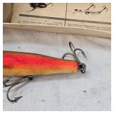 Vintage Creek Chub Rainbow Fire Pikie in Box w/Manual Vintage Creek Chub Rainbow Fire Pikie in Box w/Manual