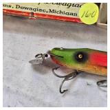 Vintage Creek Chub Rainbow Fire Pikie in Box w/Manual Vintage Creek Chub Rainbow Fire Pikie in Box w/Manual