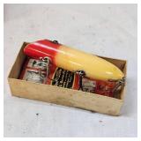 Heddon Red  Head Basser, very nice in Original Box w/Manual Heddon Red  Head Basser, very nice in Original Box w/Manual