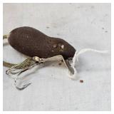 Paw Paw Flocked Mouse & Heddon Crab Wiggler  & Clarks Water Scout Paw Paw Flocked Mouse & Heddon Crab Wiggler  & Clarks Water Scout