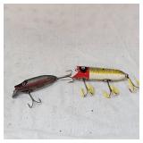 Classic Heddon Lucky 13 and River Runt Spook Floater Classic Heddon Lucky 13 and River Runt Spook Floater