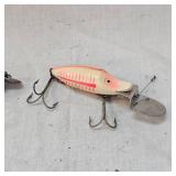 Heddon River Runt Spook Floater and Pink Go Deeper Runt Heddon River Runt Spook Floater and Pink Go Deeper Runt