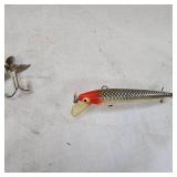 Heddon Wood Cobra Red Head and Rare  EGER Bably Dillenger Heddon Wood Cobra Red Head and Rare  EGER Bably Dillenger