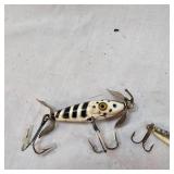 Heddon Wood Cobra Red Head and Rare  EGER Bably Dillenger Heddon Wood Cobra Red Head and Rare  EGER Bably Dillenger