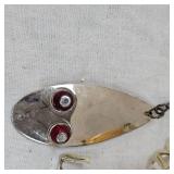 Classic Paul Bunyan Flash Eye Spoon and Wooden Horrocks-Ibbetson Lippy Joe Classic Paul Bunyan Flash Eye Spoon and Wooden Horrocks-Ibbetson Lippy Joe