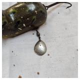 Rare Old Vintage Shakespeare Pad0Ler/Mouse Lure #6678 Rare Old Vintage Shakespeare Pad0Ler/Mouse Lure #6678