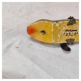 Rare Old Vintage Shakespeare Pad0Ler/Mouse Lure #6678 Rare Old Vintage Shakespeare Pad0Ler/Mouse Lure #6678