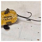 Rare Old Vintage Shakespeare Pad0Ler/Mouse Lure #6678 Rare Old Vintage Shakespeare Pad0Ler/Mouse Lure #6678