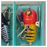 Rare Champlin Heddon Lures 3 Pack Advertising Giveaway Rare Champlin Heddon Lures 3 Pack Advertising Giveaway