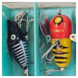 Rare Champlin Heddon Lures 3 Pack Advertising Giveaway Rare Champlin Heddon Lures 3 Pack Advertising Giveaway