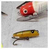 2 Heddon Krazy Crawlers, Like New & Heddon Minniw 2 Heddon Krazy Crawlers, Like New & Heddon Minniw