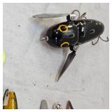 2 Heddon Krazy Crawlers, Like New & Heddon Minniw 2 Heddon Krazy Crawlers, Like New & Heddon Minniw