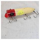 Heddon Original Glass Eye Lucky 13 & Vintage Helin Flat Fish Heddon Original Glass Eye Lucky 13 & Vintage Helin Flat Fish