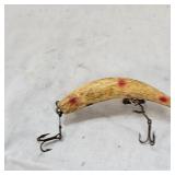 Heddon Original Glass Eye Lucky 13 & Vintage Helin Flat Fish Heddon Original Glass Eye Lucky 13 & Vintage Helin Flat Fish