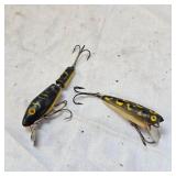 L & S Bass Master in Frog and Shakespeare Glo-Lite Pup Popper Plug L & S Bass Master in Frog and Shakespeare Glo-Lite Pup Popper Plug