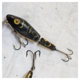 L & S Bass Master in Frog and Shakespeare Glo-Lite Pup Popper Plug L & S Bass Master in Frog and Shakespeare Glo-Lite Pup Popper Plug