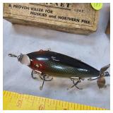 Vintage Bon-Net Musky and Northern Cripple Minnow Vintage Bon-Net Musky and Northern Cripple Minnow