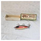 Vintage Creek Chub injured Minnow in Box Vintage Creek Chub injured Minnow in Box