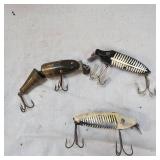 Heddon River Runt(2) and Creek Chub Jointed Pikie Heddon River Runt(2) and Creek Chub Jointed Pikie