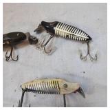 Heddon River Runt(2) and Creek Chub Jointed Pikie Heddon River Runt(2) and Creek Chub Jointed Pikie