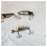 Heddon River Runt(2) and Creek Chub Jointed Pikie Heddon River Runt(2) and Creek Chub Jointed Pikie