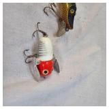Heddon, as new Tiny Crazy Crawler, no box and Perch River Runt Heddon, as new Tiny Crazy Crawler, no box and Perch River Runt