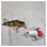 Heddon, as new Tiny Crazy Crawler, no box and Perch River Runt Heddon, as new Tiny Crazy Crawler, no box and Perch River Runt