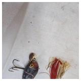 G.M Skinner "Old Reliable" Spinner Boston Fluted Bate and Vintage Millsite Rattle Bug G.M Skinner "Old Reliable" Spinner Boston Fluted Bate and Vintage Millsite Rattle Bug