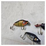 Vintage Hawk and Heddon Midge Digit River Runts(2) Vintage Hawk and Heddon Midge Digit River Runts(2)