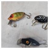 Vintage Hawk and Heddon Midge Digit River Runts(2) Vintage Hawk and Heddon Midge Digit River Runts(2)