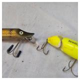 Heddon Vamp Spook and Original Wooden Jitterbug Heddon Vamp Spook and Original Wooden Jitterbug