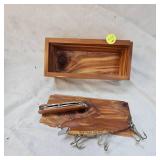 As New, Custom Set "Red Cedar" Spin Diver, Hand SIgned by Barry Radeberg 2008 As New, Custom Set "Red Cedar" Spin Diver, Hand SIgned by Barry Radeberg 2008