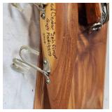 As New, Custom Set "Red Cedar" Spin Diver, Hand SIgned by Barry Radeberg 2008 As New, Custom Set "Red Cedar" Spin Diver, Hand SIgned by Barry Radeberg 2008