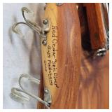 As New, Custom Set "Red Cedar" Spin Diver, Hand SIgned by Barry Radeberg 2008 As New, Custom Set "Red Cedar" Spin Diver, Hand SIgned by Barry Radeberg 2008