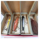 2006 Winchester Custom Lure Set, Limited Edition, including White Scale 9010,Brown Crackleback, Black/Silver Flash 9300, Fluted Troller 2oz 2006 Winchester Custom Lure Set, Limited Edition, including White Scale 9010,Brown Crackleback, Black/Silver Flash 9300, Fluted Troller 2oz