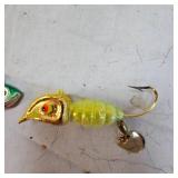 Rumble Bee 3/4 oz Spinner LUre and Bucktail and two Tackle Boxes Rumble Bee 3/4 oz Spinner LUre and Bucktail and two Tackle Boxes