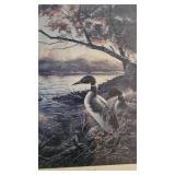 Hiddenn Point, Framed, Pencil Signed, Terry Redlin, 205/960