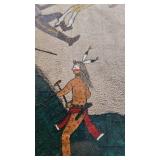 Pictorial Sketch on Animal Hide-2009 by Eagle Wolf Pictorial Sketch on Animal Hide-2009 by Eagle Wolf