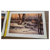 Back to Sanctuary, 205/960, Terry Redlin, Pencil Signed