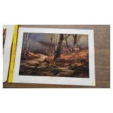 Leaving the Sanctuary, 205/960. Pencil Signed, Terry Redlin Leaving the Sanctuary, 205/960. Pencil Signed, Terry Redlin