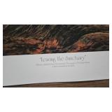 Leaving the Sanctuary, 205/960. Pencil Signed, Terry Redlin Leaving the Sanctuary, 205/960. Pencil Signed, Terry Redlin