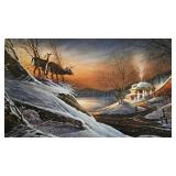 Deer Crossing, Terry Redlin, 265/960, Pencil Signed Deer Crossing, Terry Redlin, 265/960, Pencil Signed