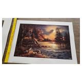 Afternoon Glow, Terry Relin, Pencil Signed, 205/960 Afternoon Glow, Terry Relin, Pencil Signed, 205/960