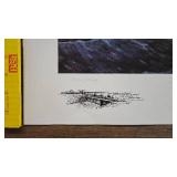 Bluebills Visit Indian Point, Les Kouba, Signed 3774/4400 Bluebills Visit Indian Point, Les Kouba, Signed 3774/4400