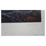 Bluebills Visit Indian Point, Les Kouba, Signed 3774/4400 Bluebills Visit Indian Point, Les Kouba, Signed 3774/4400